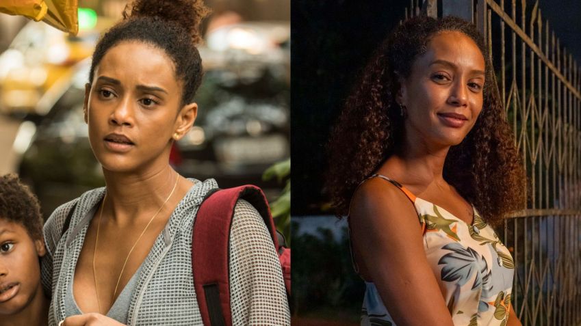 Taís Araújo como Vitória e Raquel • João Miguel Moura e Fabio Rocha/TV Globo