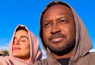 Thiaguinho comemora 42 anos no Marrocos, ao lado da namorada: "Grato"