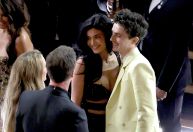 Indicado ao Oscar, Timothée Chalamet posa ao lado da namorada Kylie Jenner