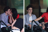 Timothée Chalamet e Kylie Jenner trocam beijos e carícias em nova aparição