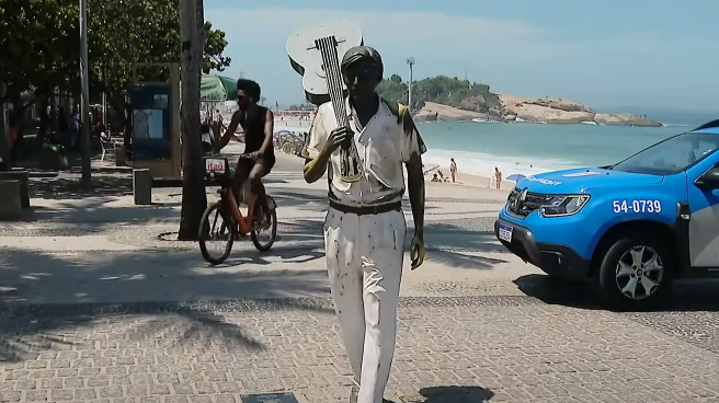 Estátua de Tom Jobim, na zona sul do Rio de Janeiro