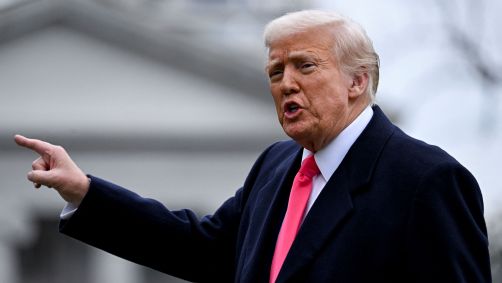 Presidente dos EUA, Donald Trump, em Washington.