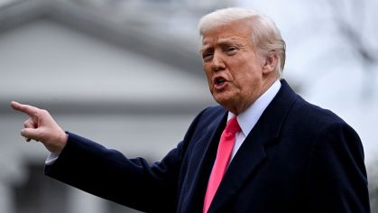Presidente dos EUA, Donald Trump, em Washington.