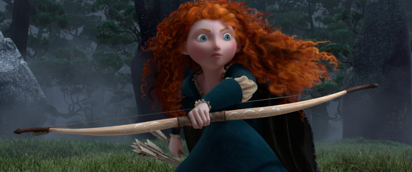 Merida, de "Valente" • Divulgação