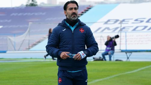 Vasco Faísca, técnico da Academia Puerto Cabello, quando estava no Belenenses