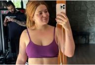 Viih Tube mostra treino e revela motivação: "Vai embora diástase"