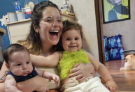 Viih Tube brinca ao ver Lua fugir do banho: "É minha filha mesmo"