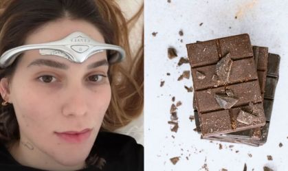 Virginia evita chocolate preto por enxaqueca; entenda relação