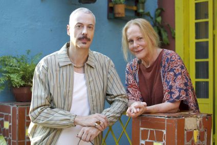 Marco (Guilherme Weber) e Ruth (Lucinha Lins) em "Volta Por Cima"