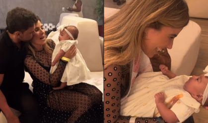 Wanessa Camargo vai à festa de mesversário da irmã caçula, Clara; confira