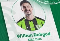 América-MG anuncia contratação de Willian Bigode, ex-Santos