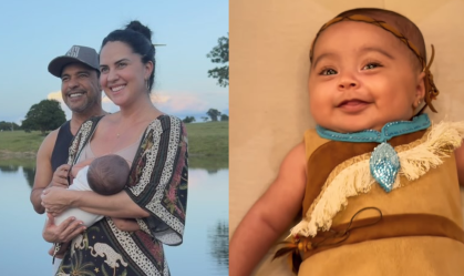 Zezé Di Camargo e Graciele Lacerda comemoram 3 meses da Clara; veja fotos