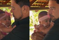 Zezé publica vídeo fofo se despedindo da filha: “Hora de trabalhar"