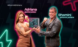 Adriana e Dhomini estão no Power Couple Brasil 7