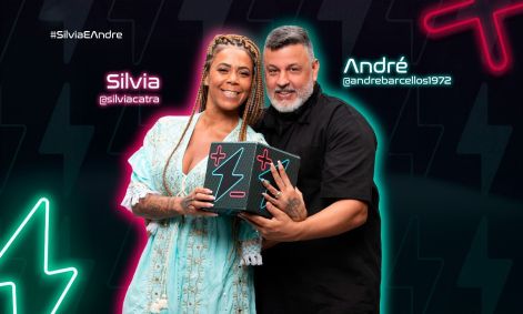 Silvia e André estão no Power Couple Brasil 7