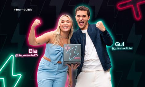 Bia e Gui estão no Power Couple Brasil 7