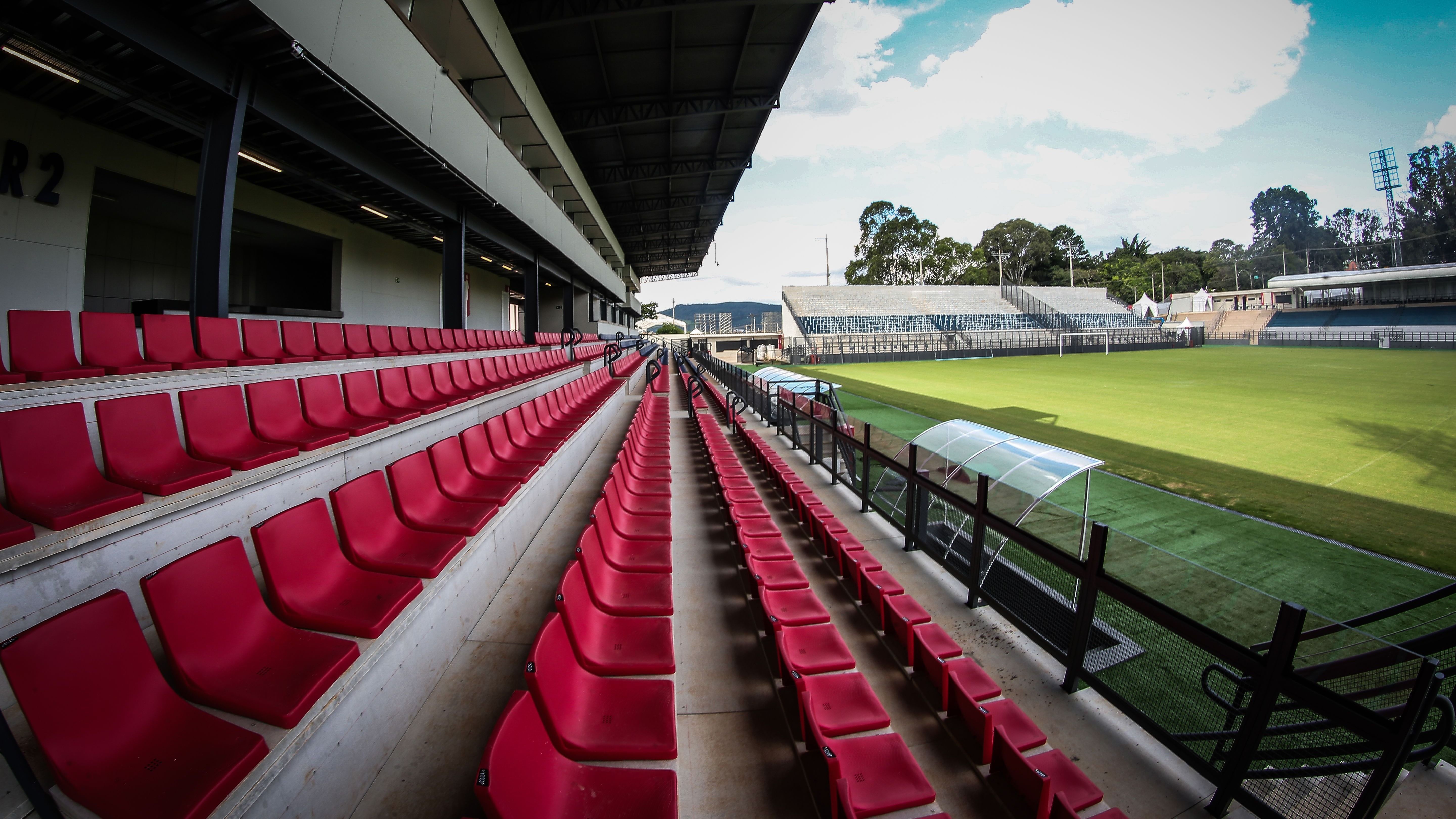 Estádio Municipal Cícero de Souza Marques, que será a casa substituta do Red Bull Bragantino