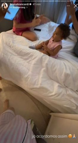 Neymar fez homenagens para Bruna Biancardi • Reprodução/Instagram Bruna Biancardi