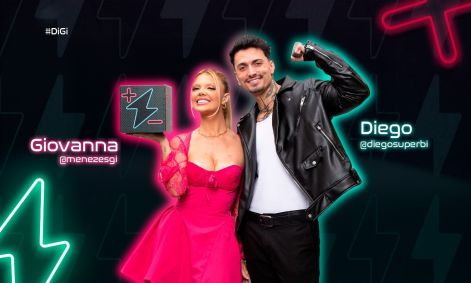 Giovanna e Diego estão no Power Couple Brasil 7
