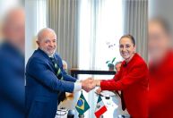 Lula se reúne com presidente do México antes de cúpula em Honduras