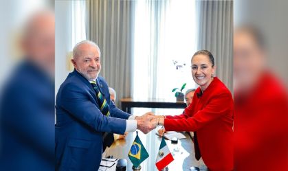 Lula se reúne com presidente do México antes de cúpula em Honduras