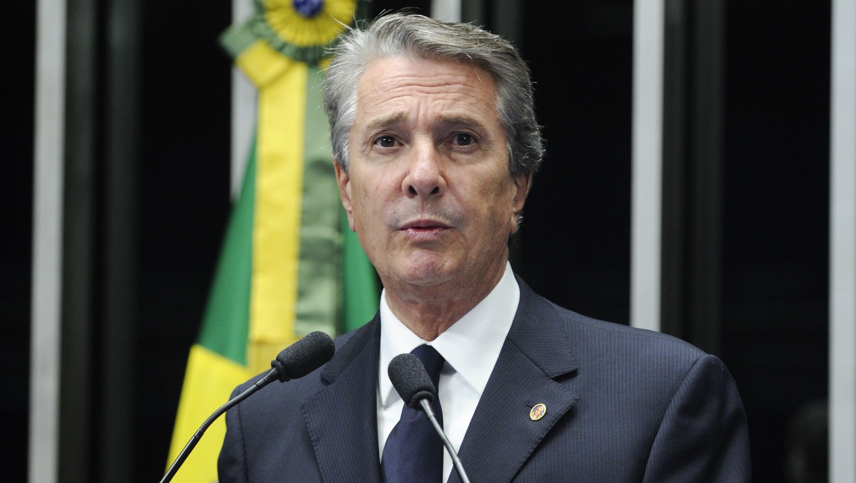 Imagem de destaque do post: Collor diz ao STF que tornozeleira desligada foi “incidente involuntário”