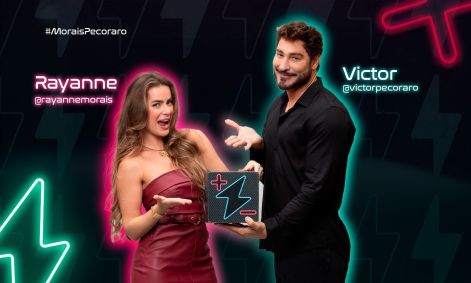 Rayanne e Victor Pecoraro estão no Power Couple Brasil 7