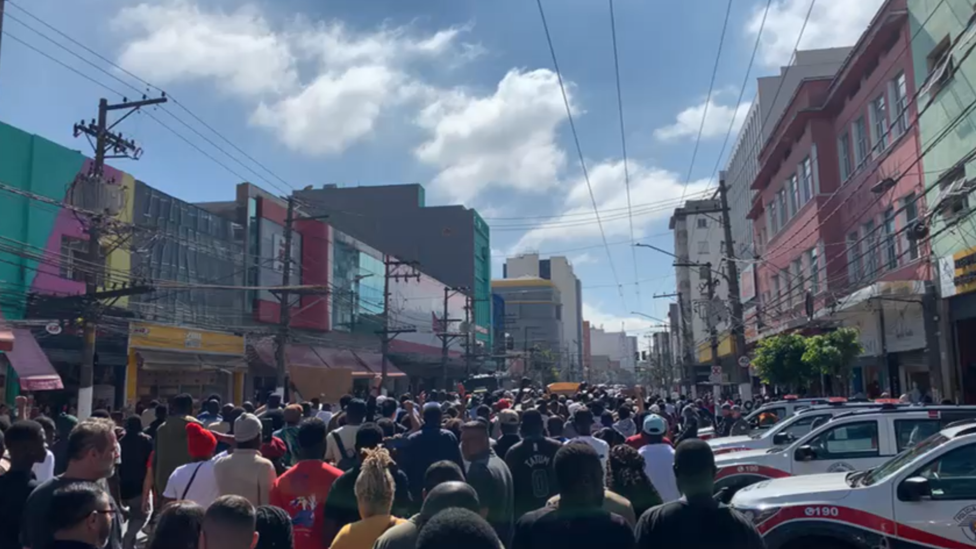 Manifestação Brás