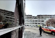 Ataque russo mata um e fere três em Kiev; Polônia tem alerta na fronteira