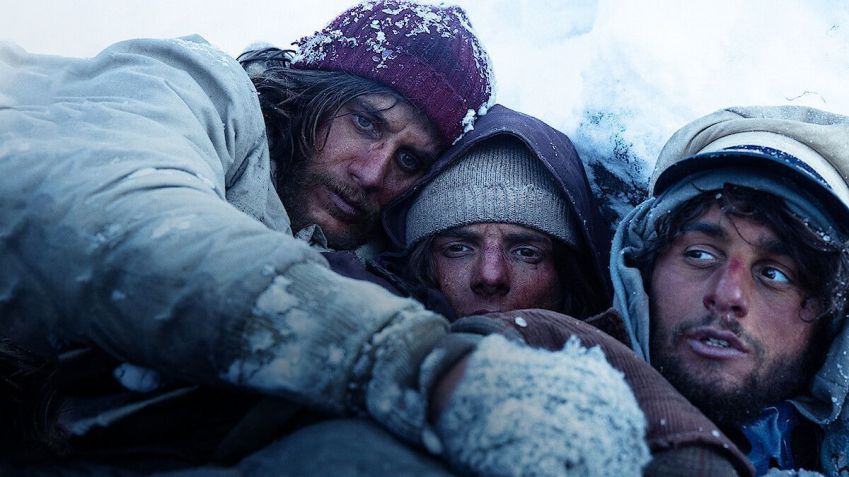 Cena de "A Sociedade da Neve" • Reprodução/Netflix
