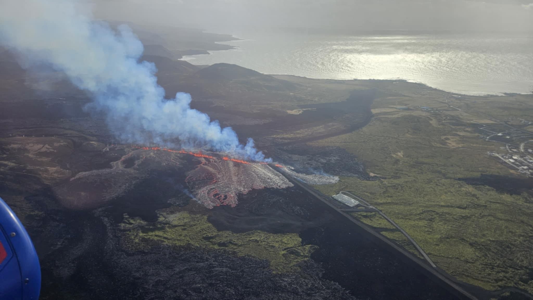 Erupção de vulcão na Islândia