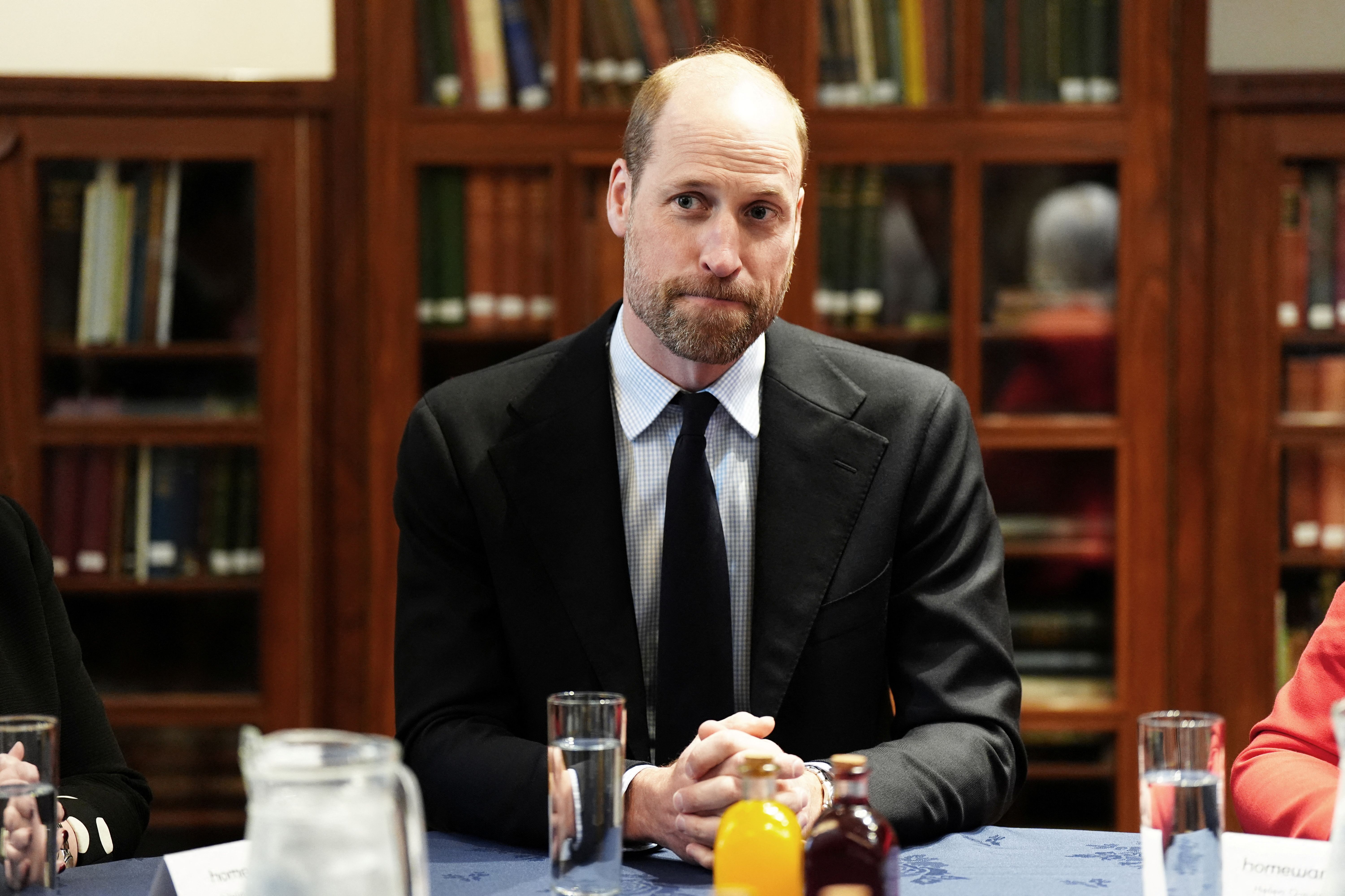 Príncipa britânico William em Aberdeen, Reino Unido