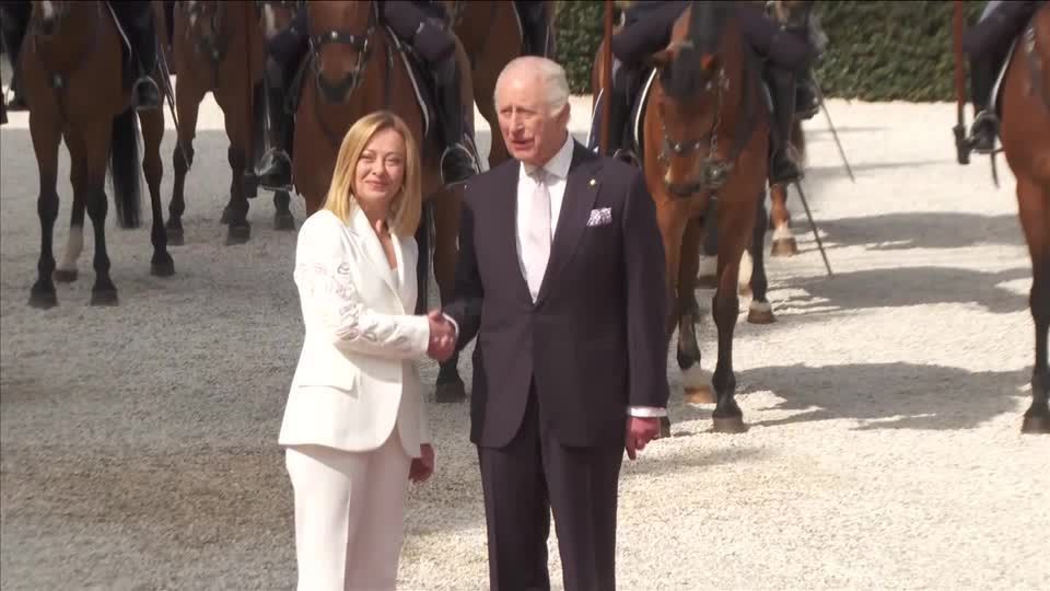 Rei Charles e Giorgia Meloni