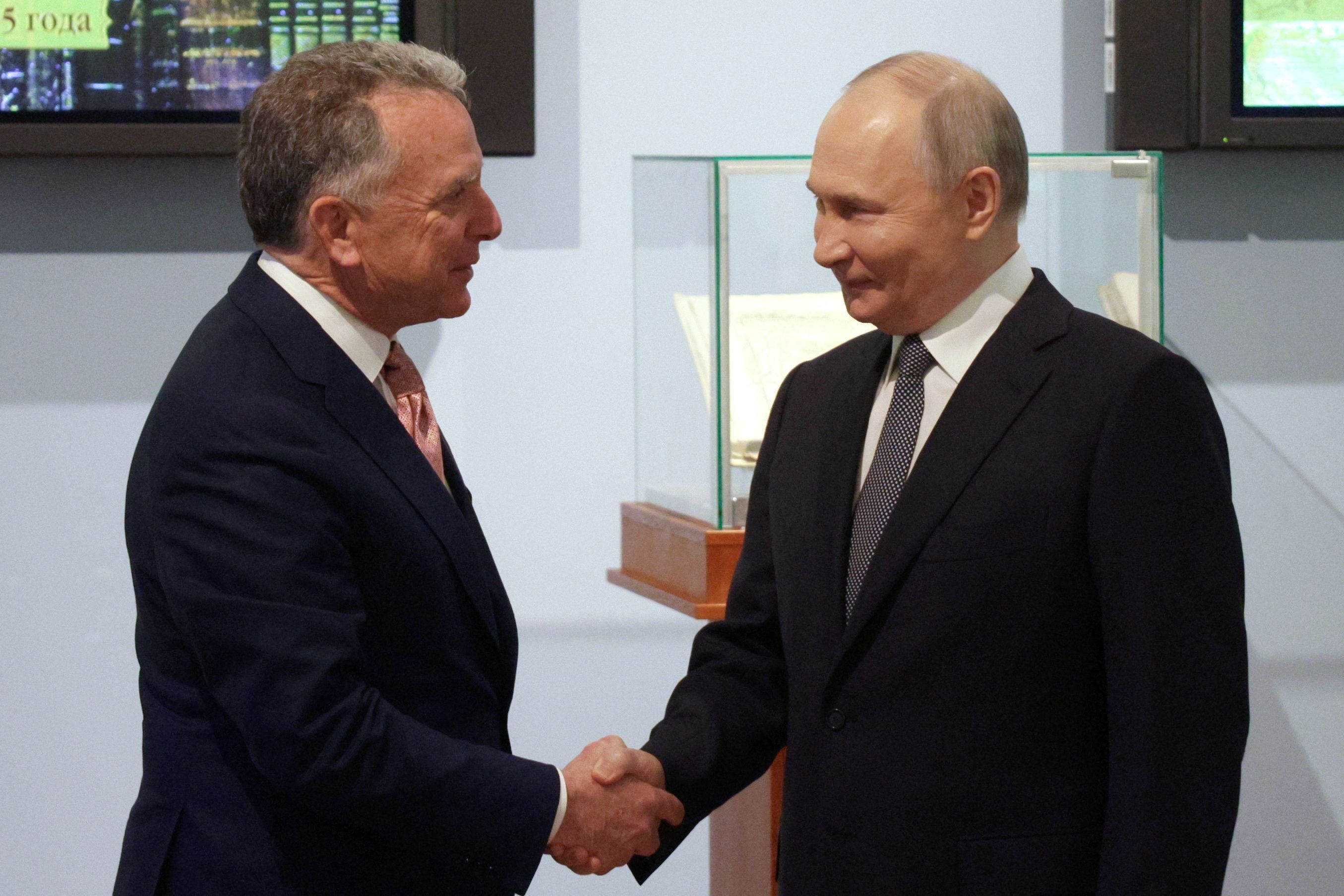 Witkoff se reúne com Putin em São Peterburugo