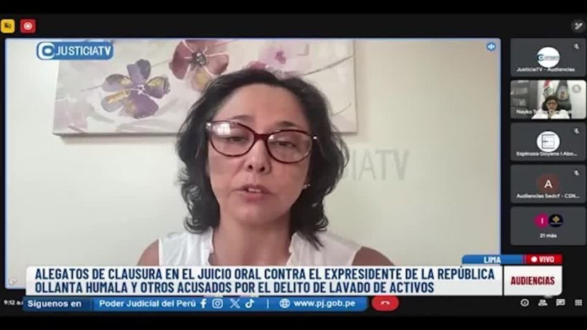 Ex-primeira-dama do Peru, Nadine Heredia, pede asilo horas após sentença em caso de corrupção • REUTERS / PERUVIAN JUSTICE TV / PERUVIAN MINISTRY OF FOREIGN AFFAIRS