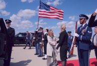 Primeira-ministra italiana chega aos EUA para se reunir com Trump