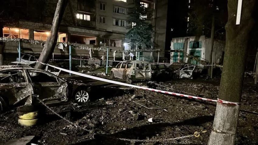 Ataque massivo com drones mata dois e fere pelo menos 16 pessoas em Dnipro, na Ucrânia • REUTERS