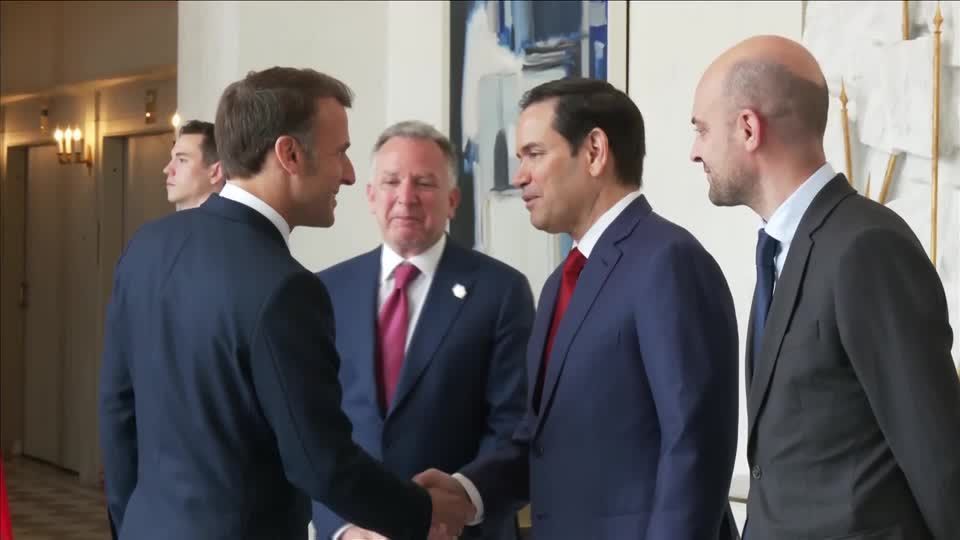 U.S.'s Rubio meets France's Macron in Paris