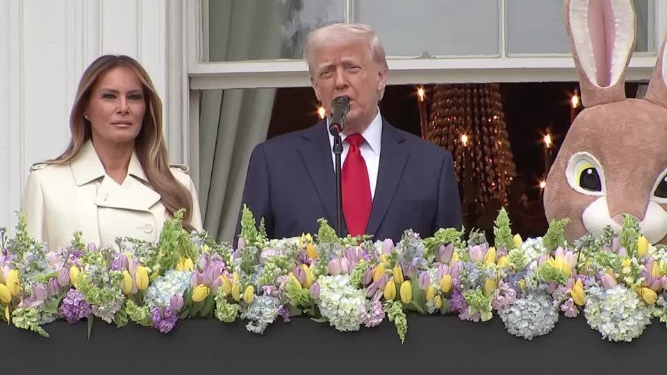 Donald Trump prestou homengaem ao papa Francisco durante celebração de Páscoa na Casa Branca