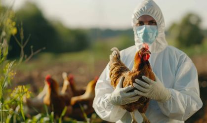 Os autores estão testando adicionar o pó de FRIL na ração de aves buscando controlar a propagação do vírus em granjas
