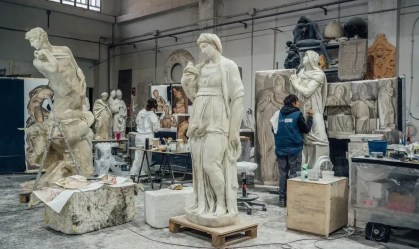 Esculturas de Michelangelo são impressas em 3D em museu na Dinamarca