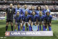 Seleção Brasileira Feminina estreia em 2025 com derrota em amistoso com os EUA