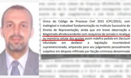 ADVOGADO MORTO FALAS RACISTAS