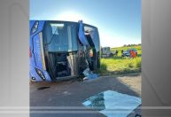 Veja imagens de acidente de ônibus com 11 mortes em MG