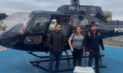 Polícia Civil realiza transporte de órgãos para transplante em SP