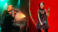 Gilberto Gil canta com Arnaldo Antunes e Sandy em turnê em SP