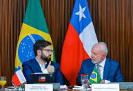 Lula alerta para ações no estilo Trump ao lado de Gabriel Boric