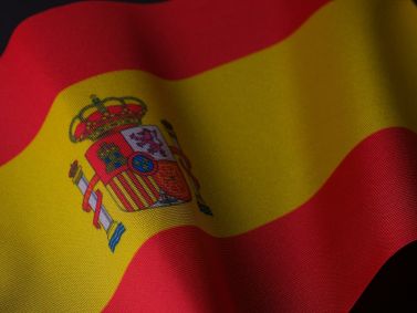 Bandeira da Espanha. Ela é vermelha e amarela