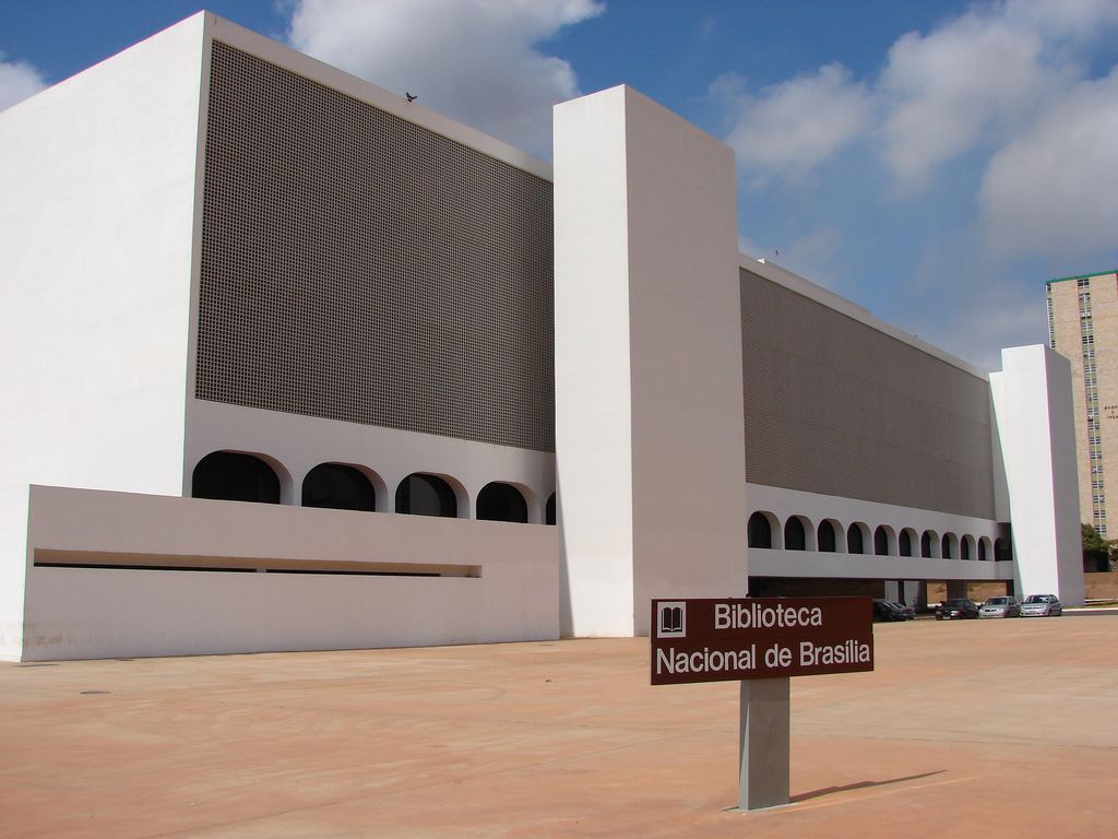 Biblioteca Nacional de Brasília foi aberta ao público em 2008 • Eduardo Coutinho/Wikimedia Commons