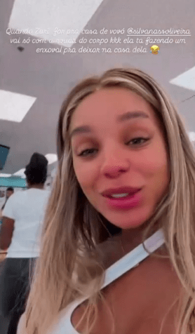 Brunna Gonçalves vai às compras com a sogra, mãe de Ludmilla • Reprodução/Redes sociais